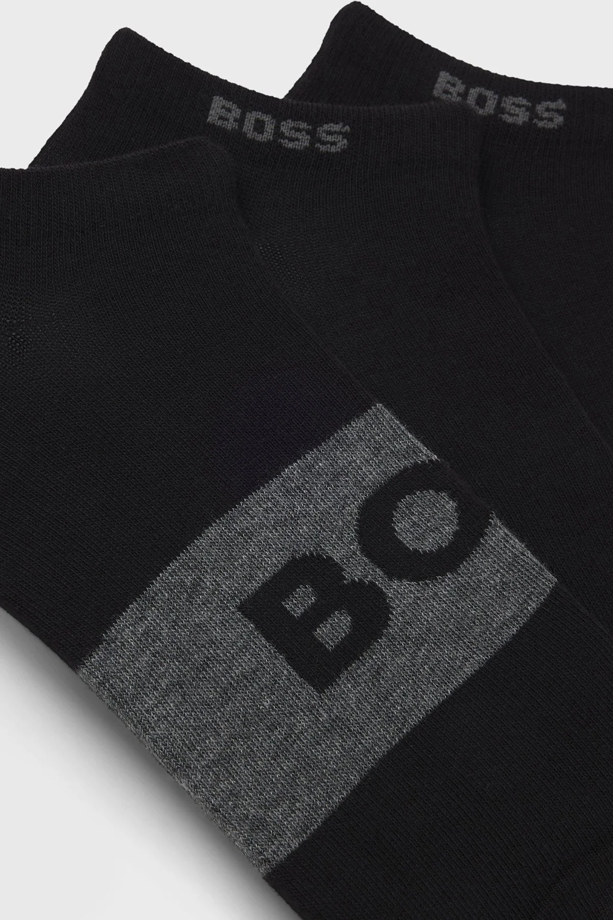 Boss Pamuklu Logolu 3 Pack Erkek Çorap 50543482 001 SİYAH - 3