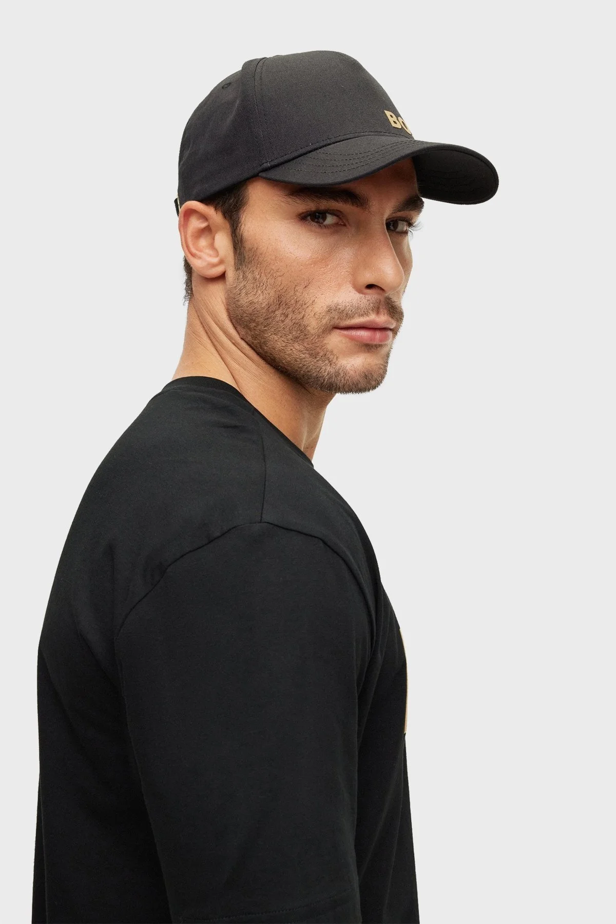 Boss Pamuklu Logolu Erkek Şapka 50482743 001 SİYAH - 2