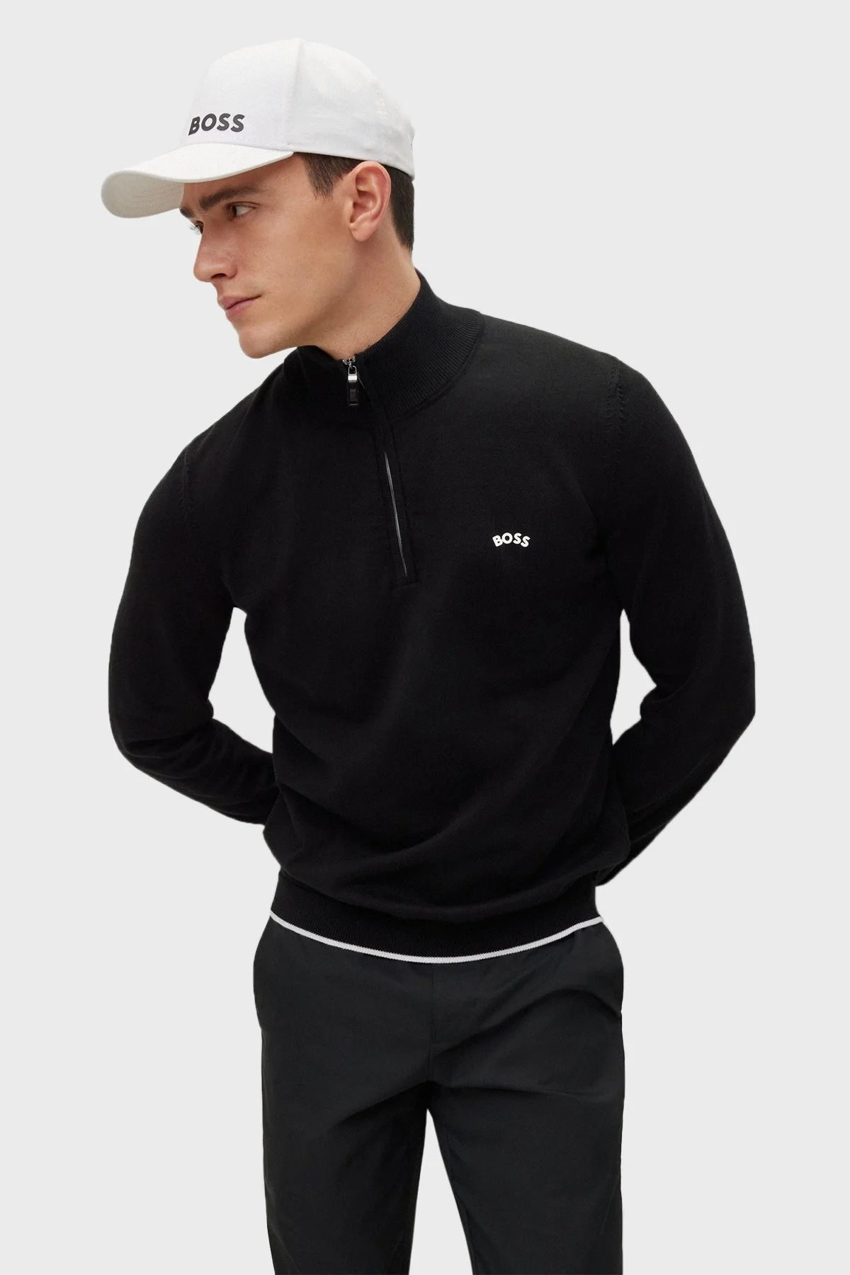 Boss Pamuklu Logolu Erkek Şapka 50482743 100 BEYAZ - 3