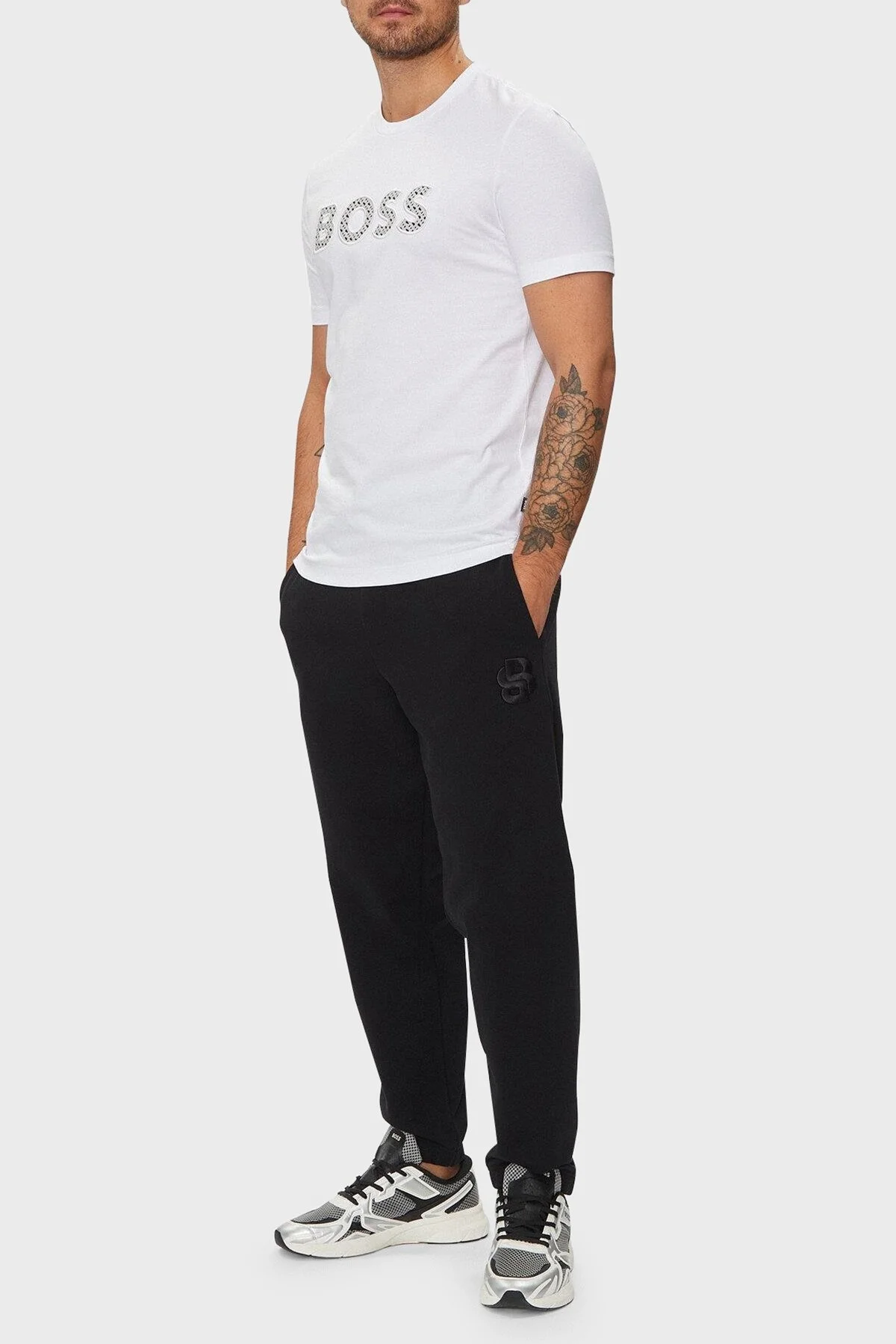 Boss Pamuklu Logolu Relaxed Fit Jogger Erkek Pantolon 50518728 001 SİYAH - 2