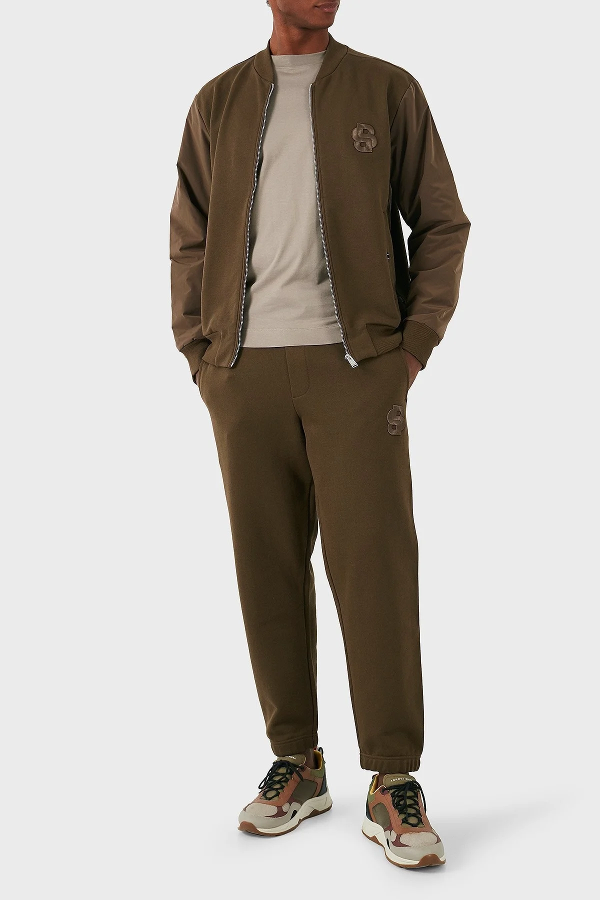 Boss Pamuklu Logolu Regular Fit Jogger Erkek Pantolon 50518728 361 KAHVE - 8