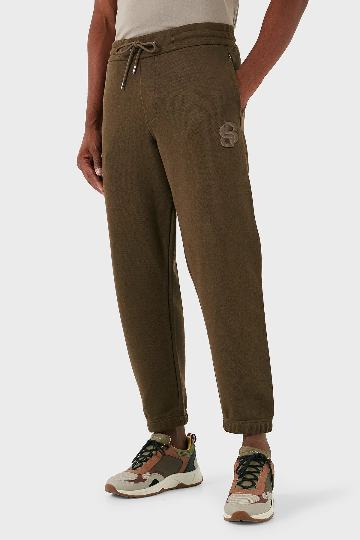 Boss Pamuklu Logolu Regular Fit Jogger Erkek Pantolon 50518728 361 KAHVE - 1
