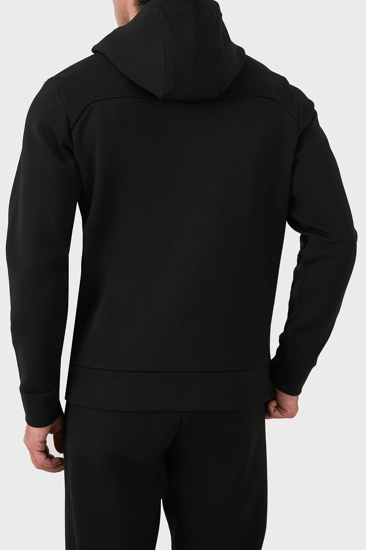 Boss Pamuklu Logolu Regular Fit Kapüşonlu Erkek Sweat 50523905 001 SİYAH - 3