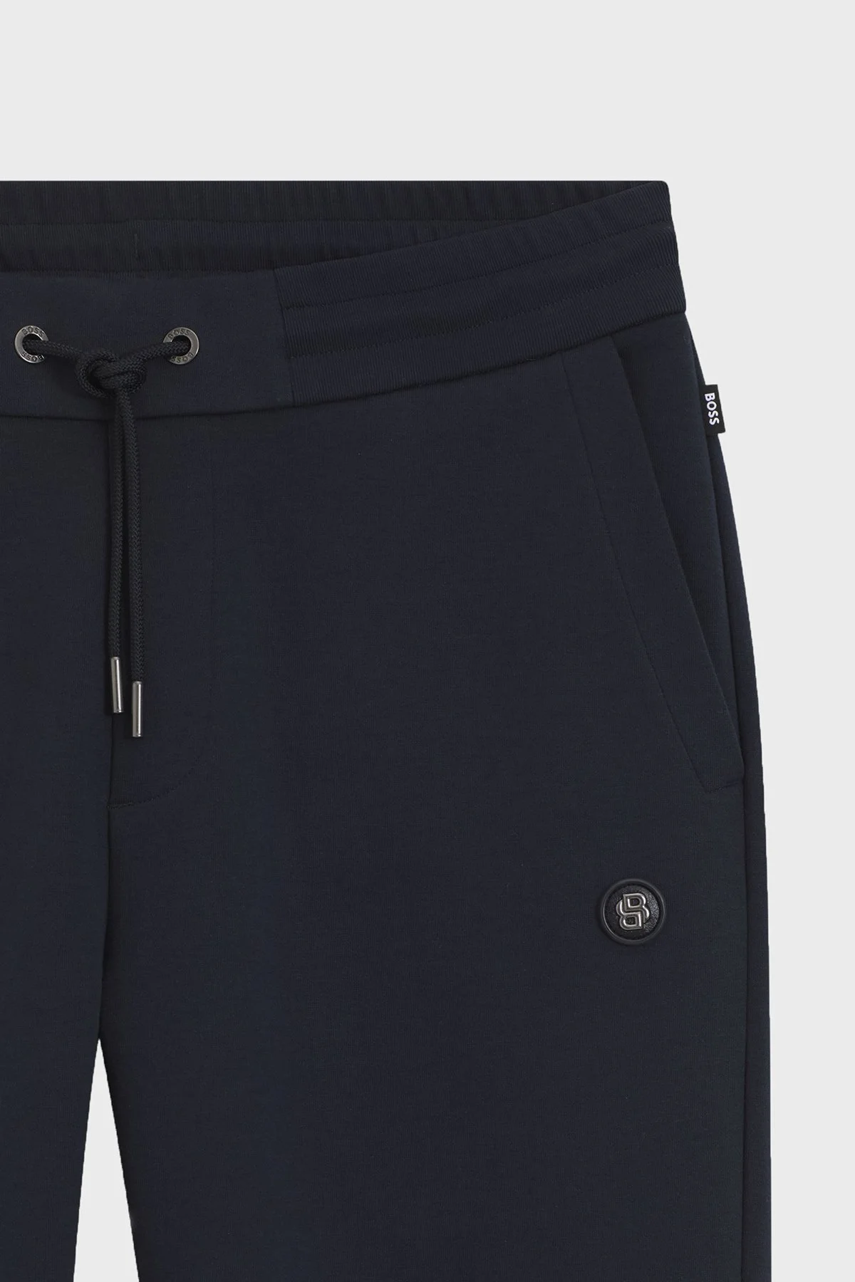 Boss Pamuklu Logolu Regular Fit Lastikli Paça Erkek Pantolon 5DK150555853404. Lacivert - 6
