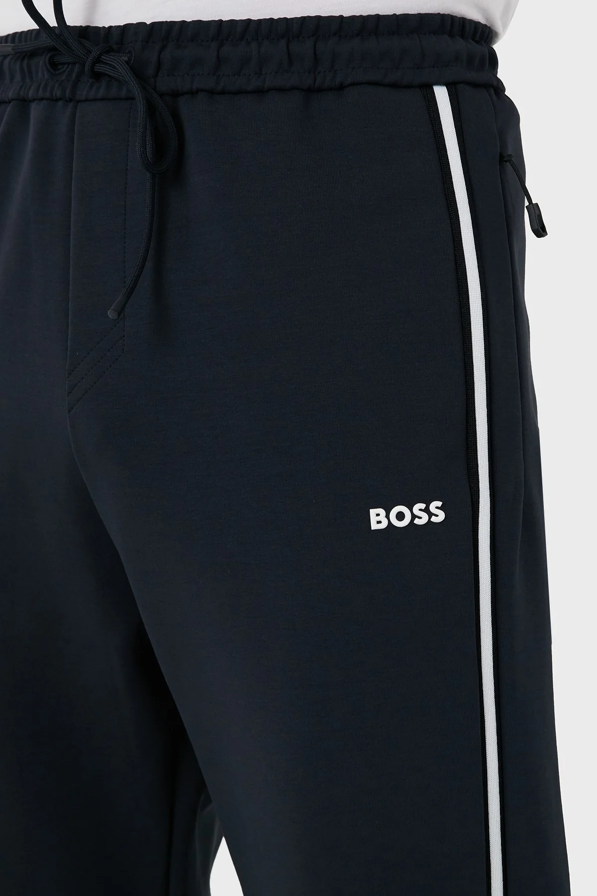 Boss Pamuklu Logolu Regular Fit Normal Bel Erkek Pantolon 50523895 402 LACİVERT - 5