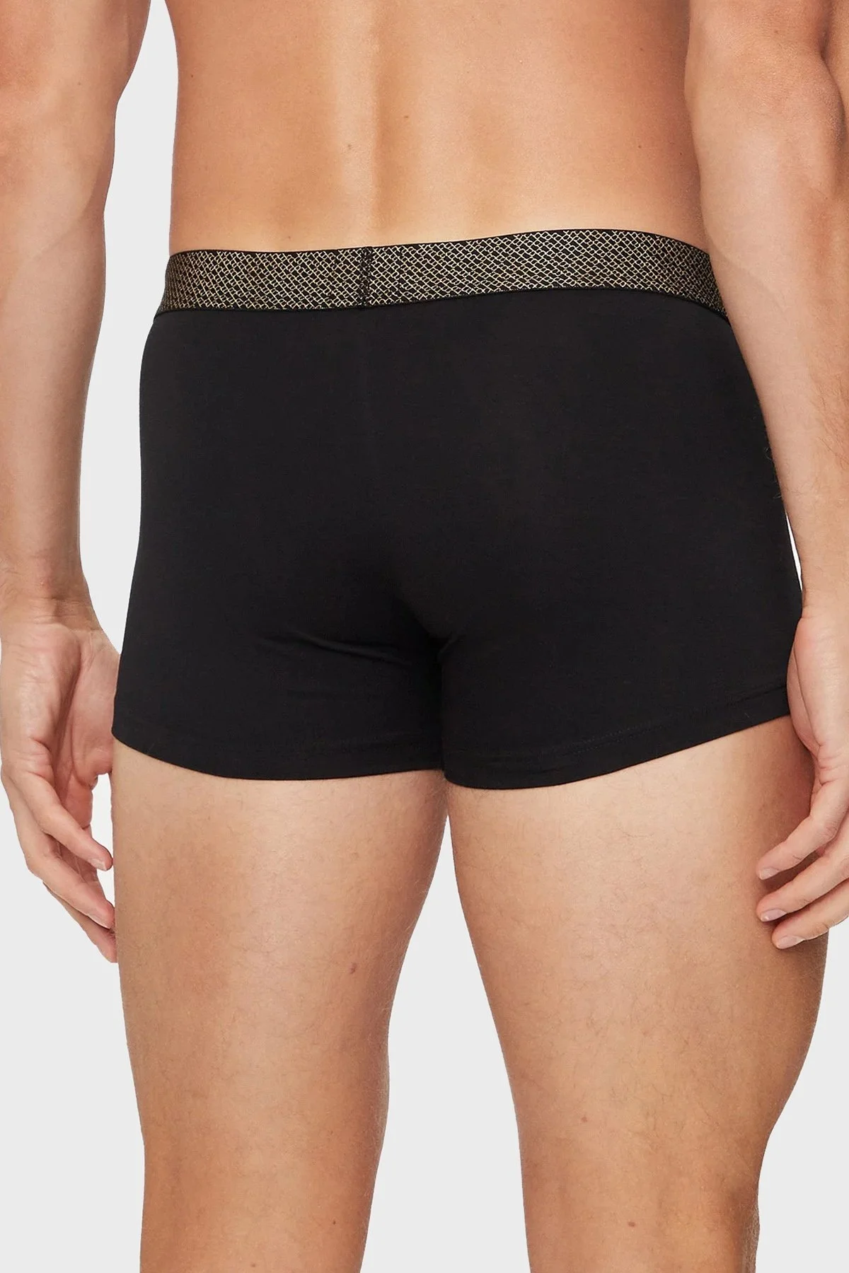 Boss Logolu Streç Pamuklu 2 Pack Erkek Boxer 50524213 001 SİYAH - 10