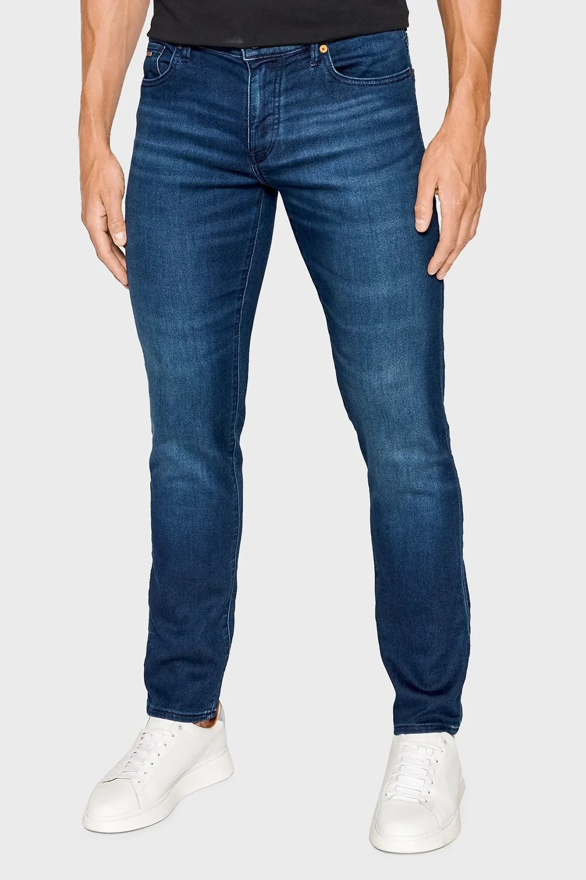 Boss Pamuklu Normal Bel Extra Slim Fit Jeans Erkek Kot Pantolon 50473437 414 LACİVERT - 1