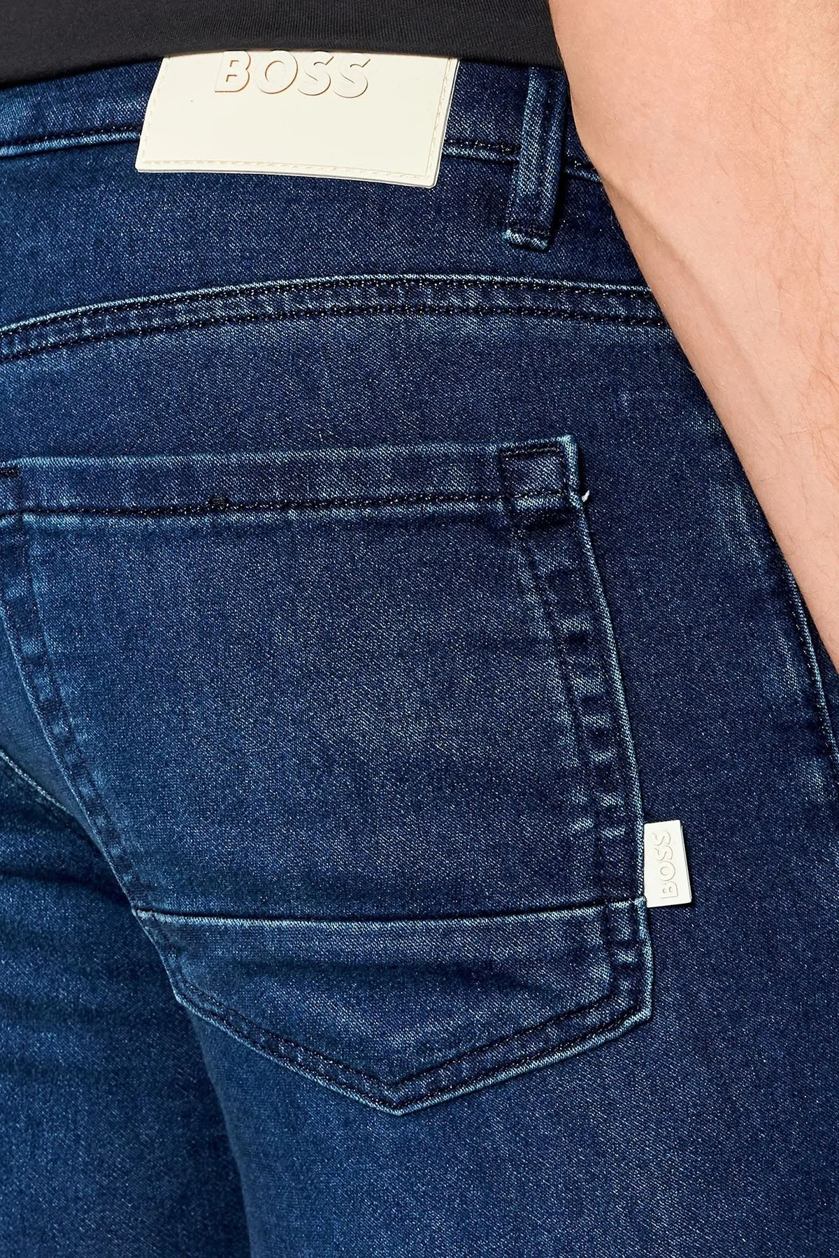 Boss Pamuklu Normal Bel Extra Slim Fit Jeans Erkek Kot Pantolon 50473437 414 LACİVERT - 4