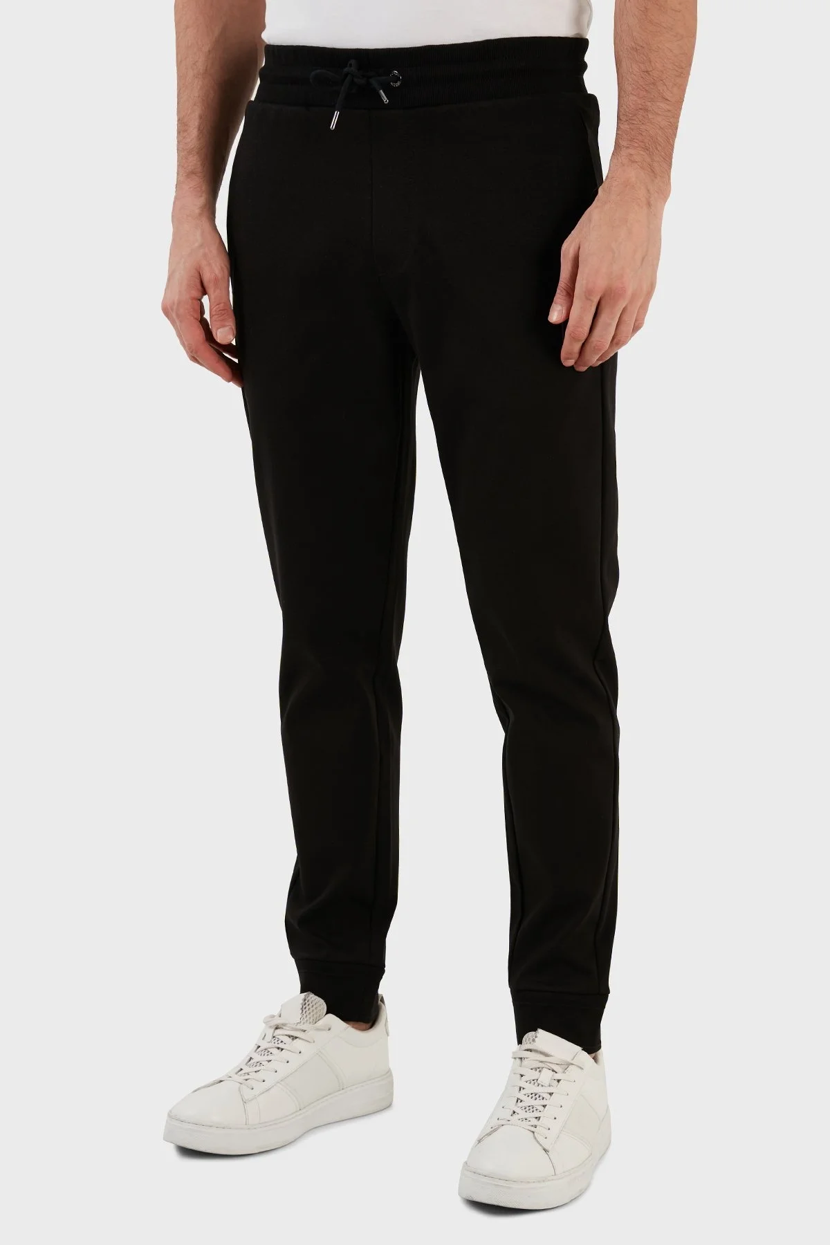 Boss Pamuklu Normal Bel Regular Fit Jogger Spor Erkek Pantolon 50485181 002 SİYAH - 2