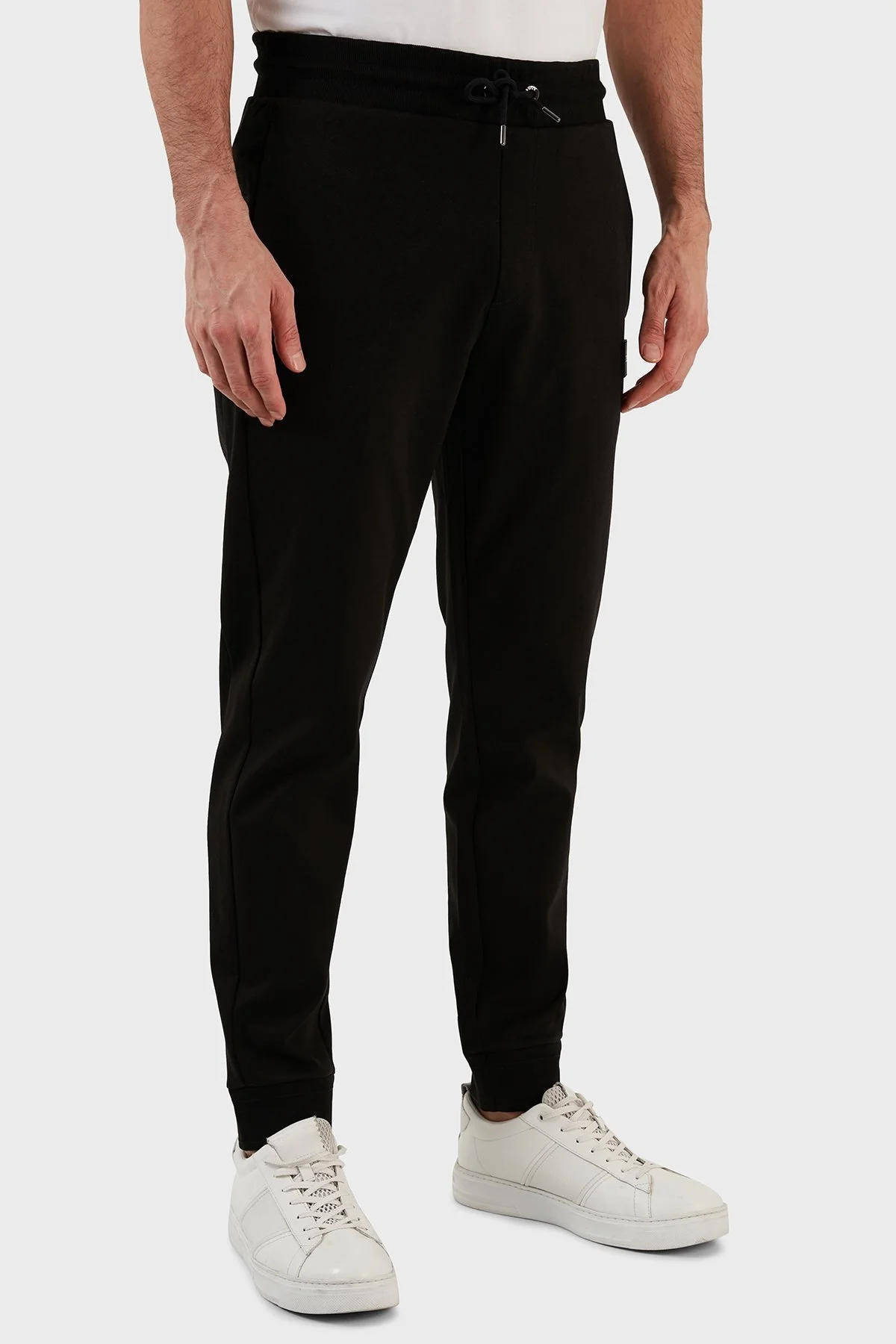 Boss Pamuklu Normal Bel Regular Fit Jogger Spor Erkek Pantolon 50485181 002 SİYAH - 3