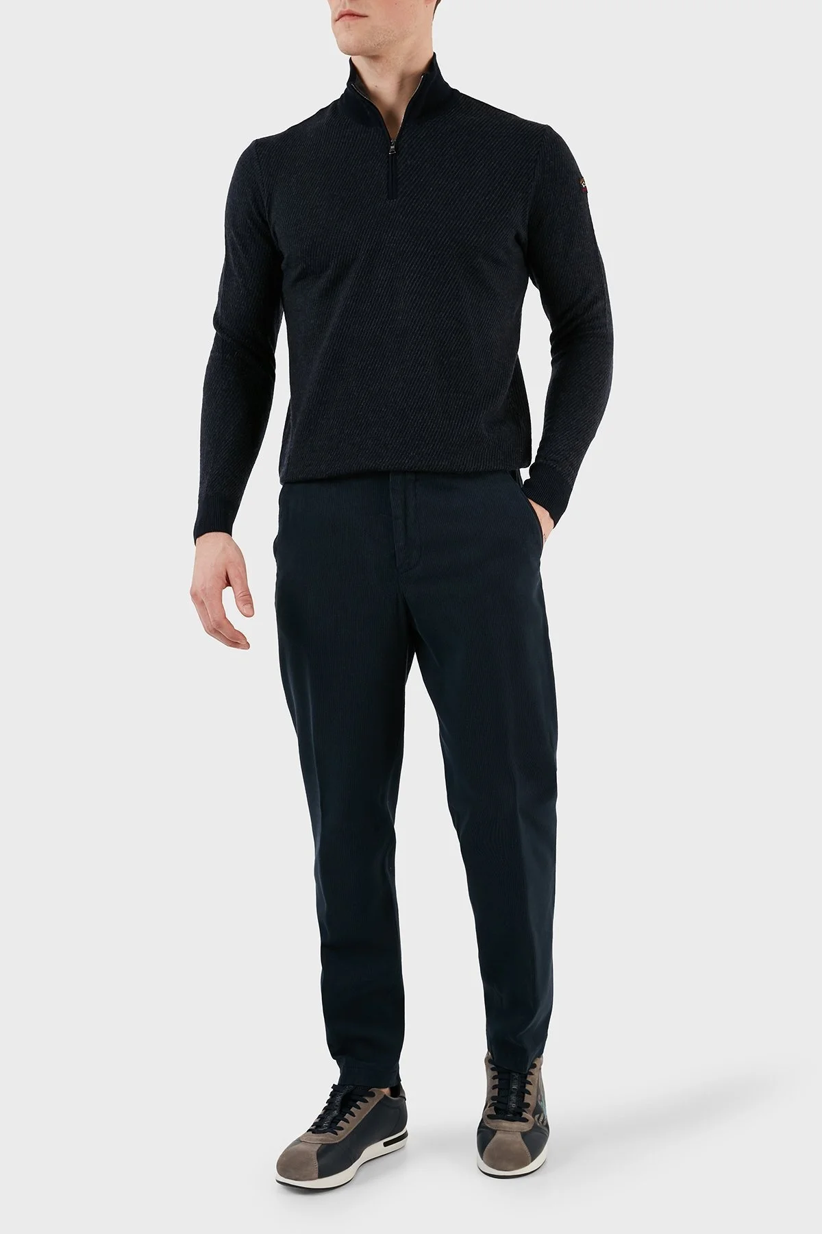 Boss Pamuklu Normal Bel Relaxed Fit Erkek Pantolon 50501877 404 LACİVERT - 1