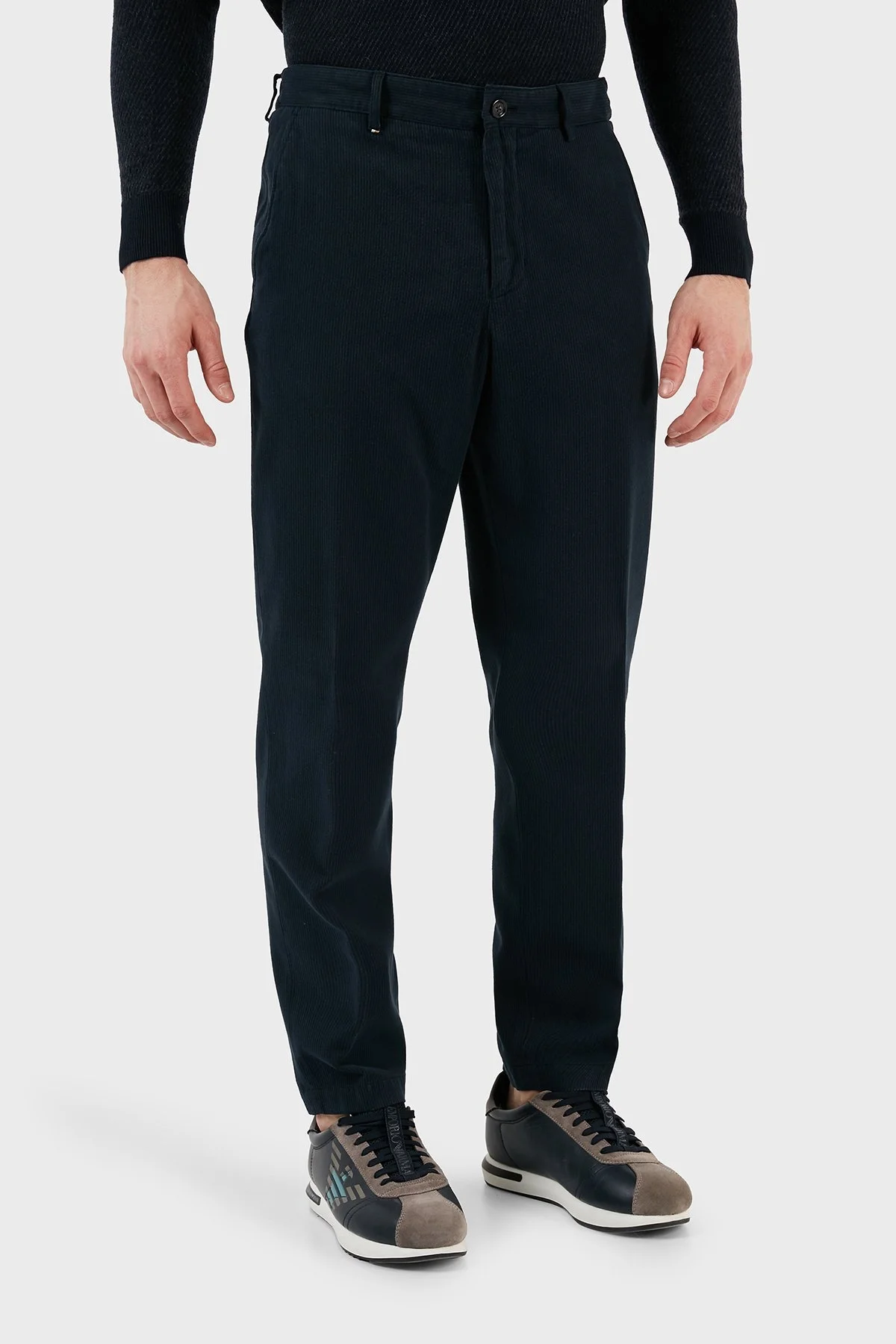 Boss Pamuklu Normal Bel Relaxed Fit Erkek Pantolon 50501877 404 LACİVERT - 3