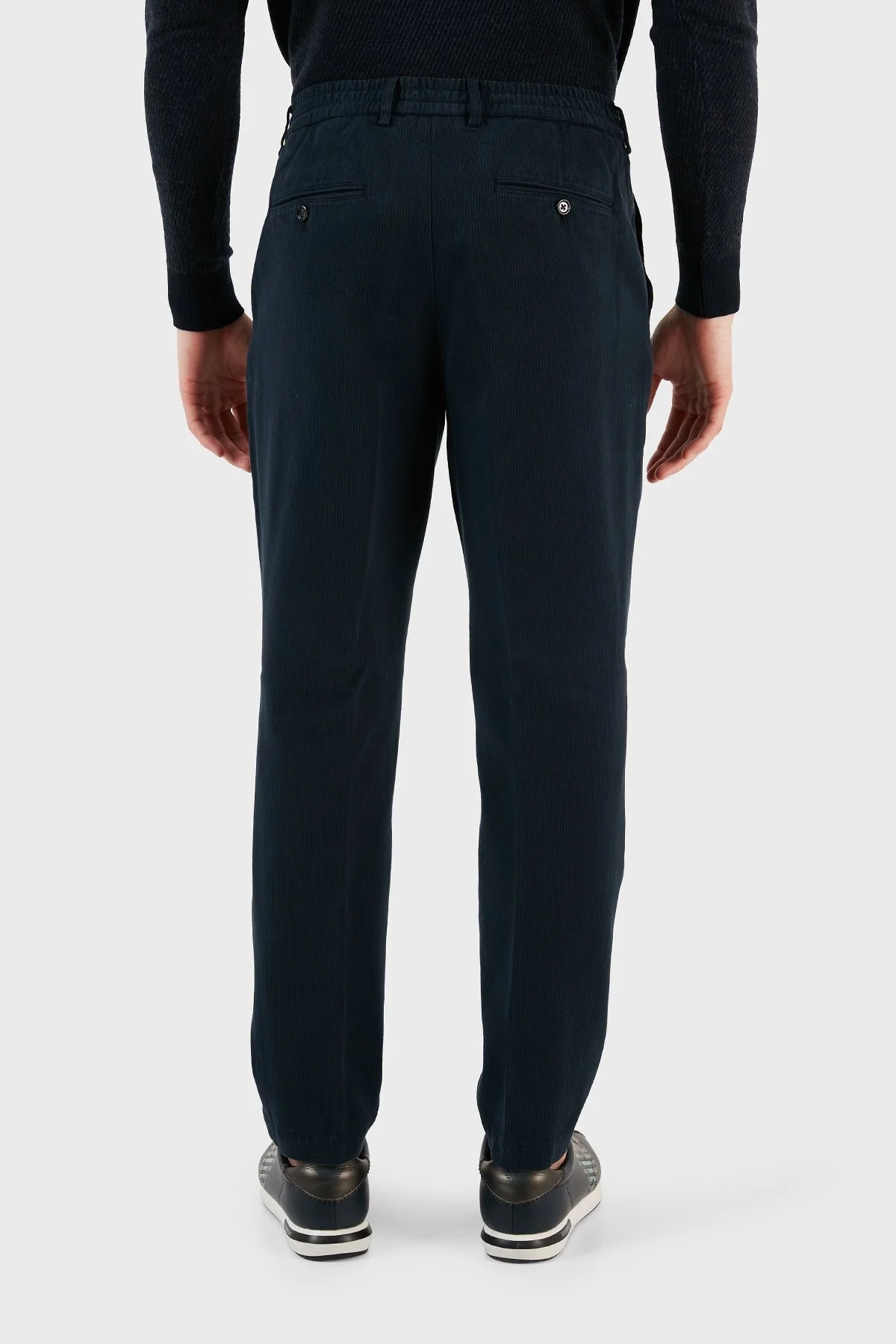 Boss Pamuklu Normal Bel Relaxed Fit Erkek Pantolon 50501877 404 LACİVERT - 4