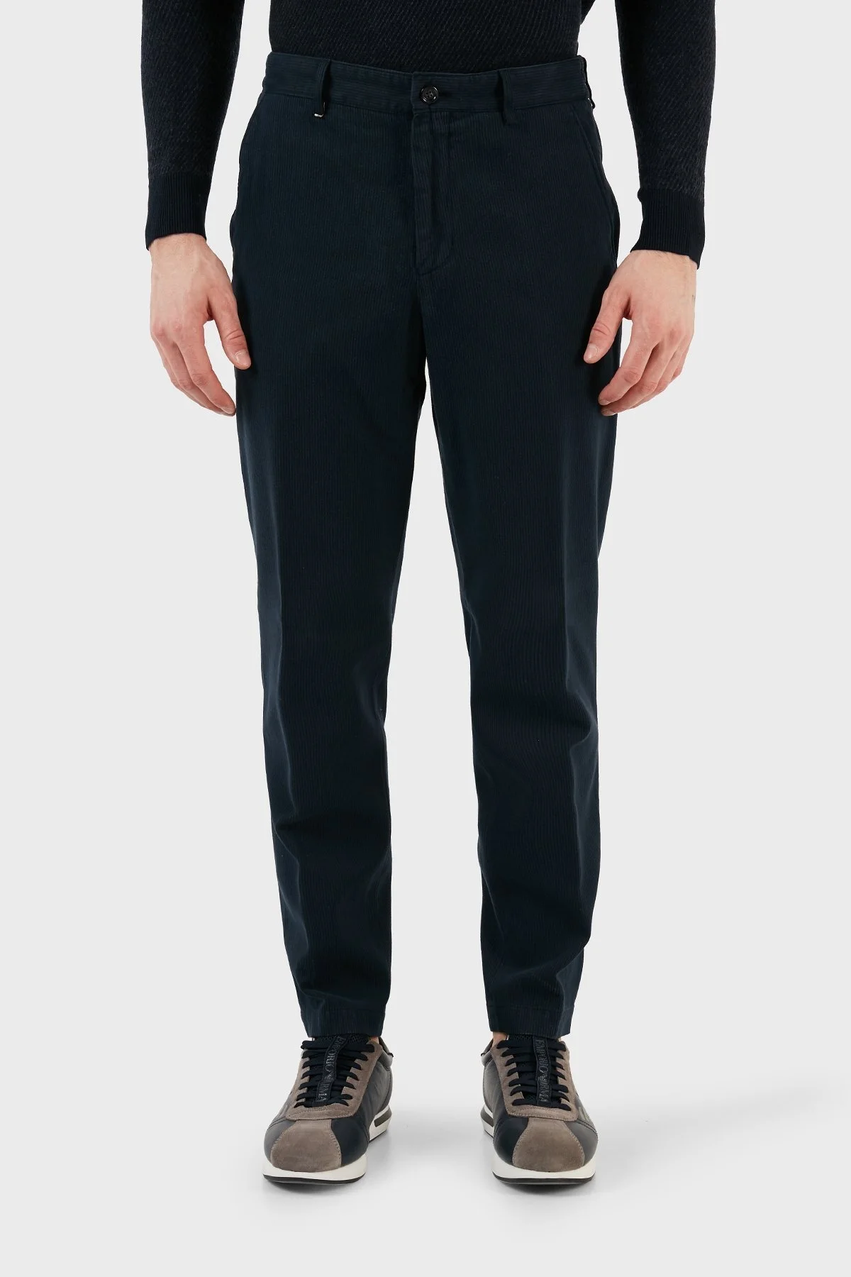 Boss Pamuklu Normal Bel Relaxed Fit Erkek Pantolon 50501877 404 LACİVERT - 6