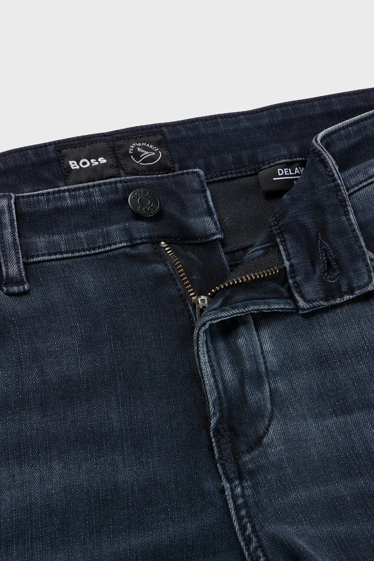 Boss P-Delaware Pamuklu Normal Bel Slim Fit Düz Paça Jeans Erkek Kot Pantolon 50496986 003 LACİVERT - 6