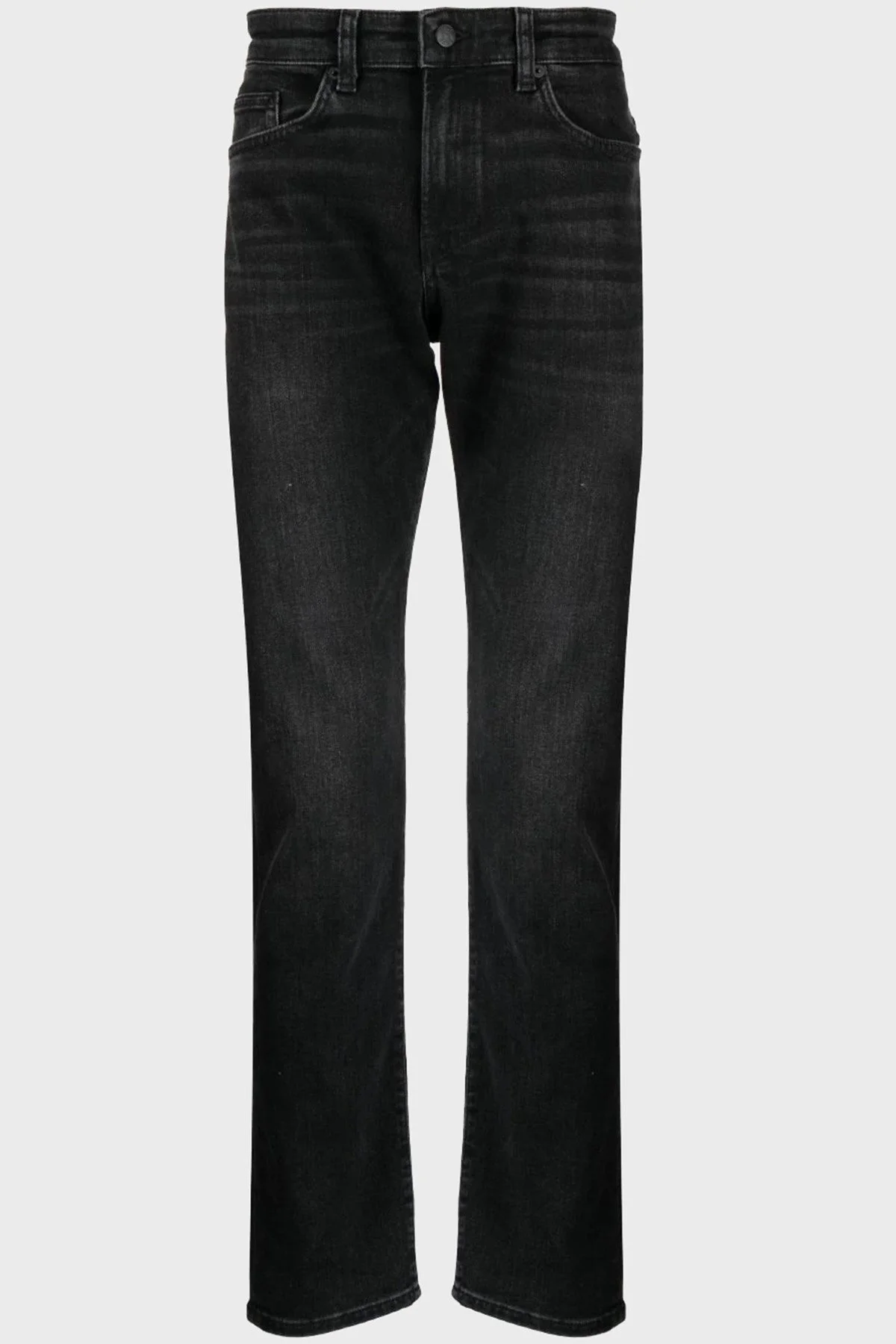 Boss P-Delaware 3-1 Pamuklu Normal Bel Slim Fit Düz Paça Jeans Erkek Kot Pantolon 50496989 004 SİYAH - 5