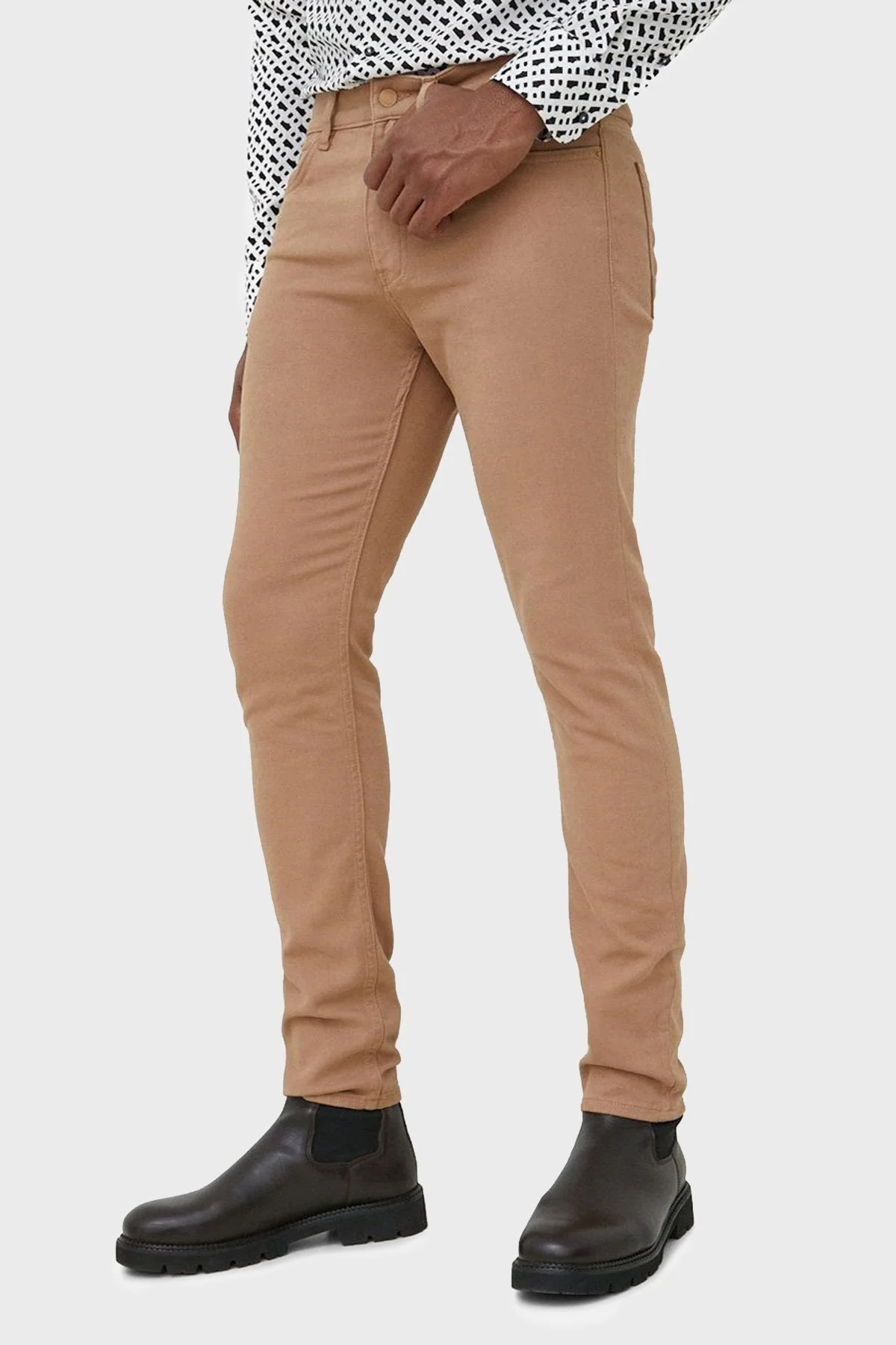 Boss Pamuklu Normal Bel Regular Fit Erkek Pantolon 50484947 260 CAMEL - 1