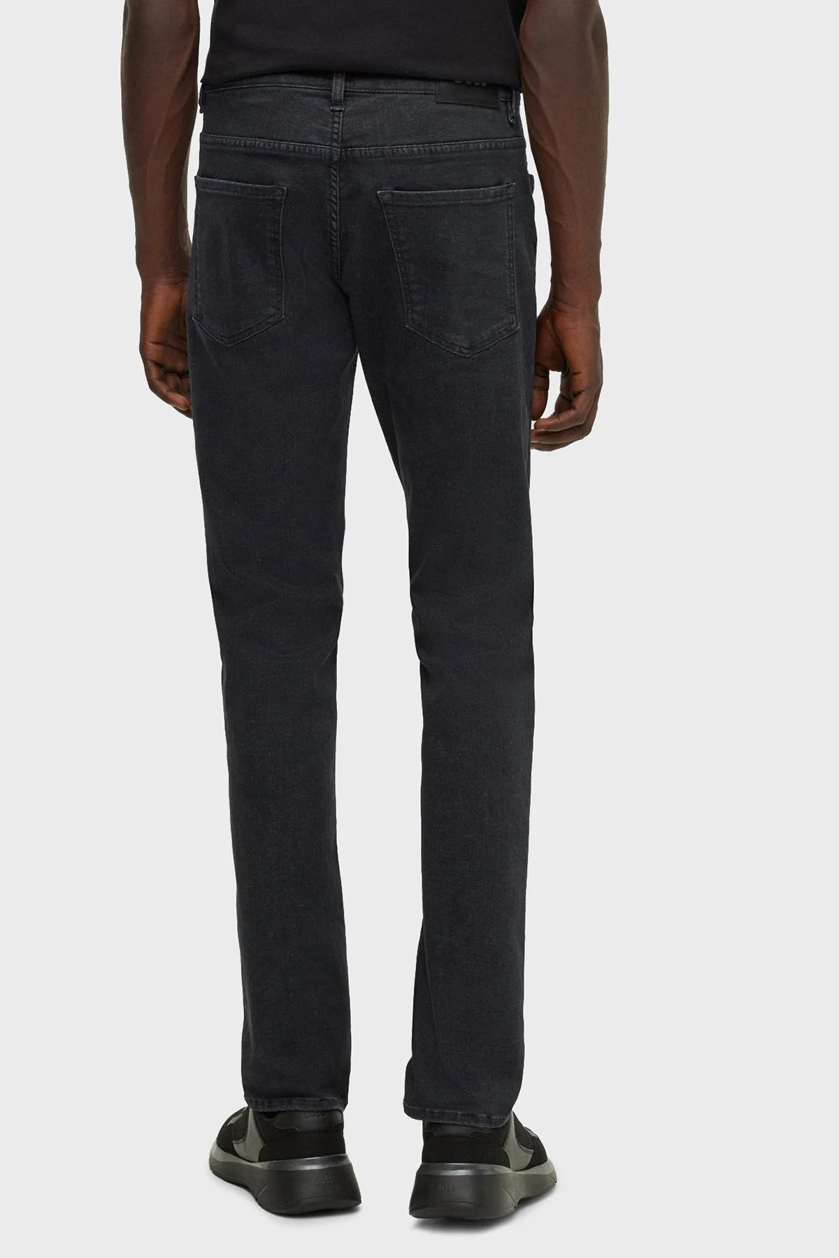 Boss Pamuklu Normal Bel Slim Fit Jeans Erkek Kot Pantolon 50479617 018 SİYAH - 3