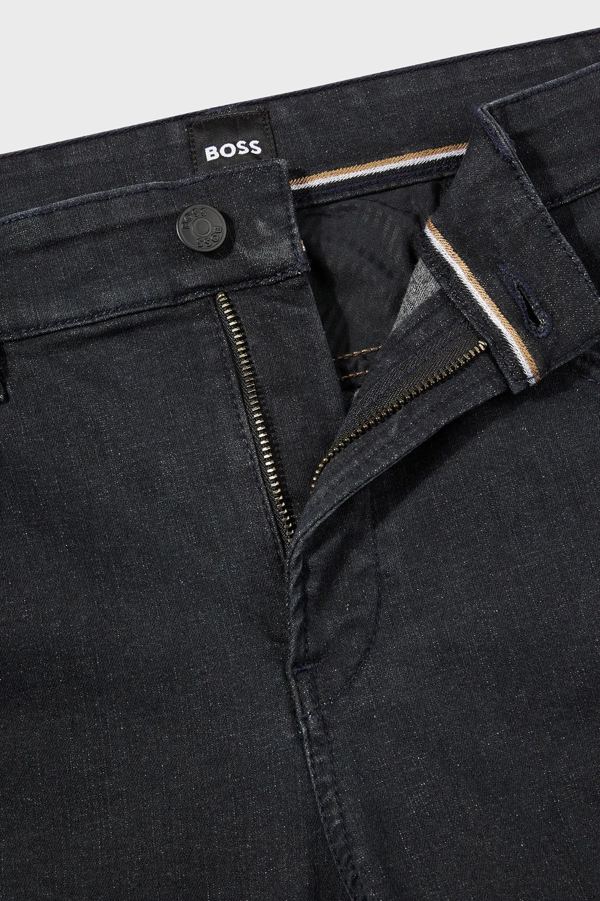 Boss Pamuklu Normal Bel Slim Fit Jeans Erkek Kot Pantolon 50479617 018 SİYAH - 5