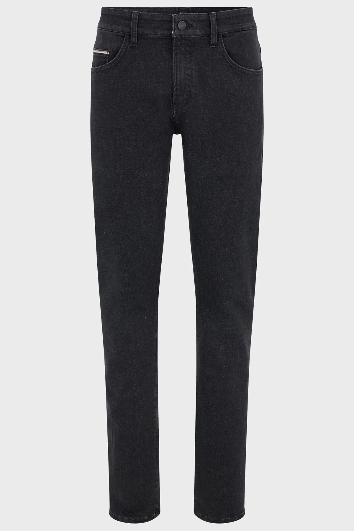 Boss Pamuklu Normal Bel Slim Fit Jeans Erkek Kot Pantolon 50479617 018 SİYAH - 6