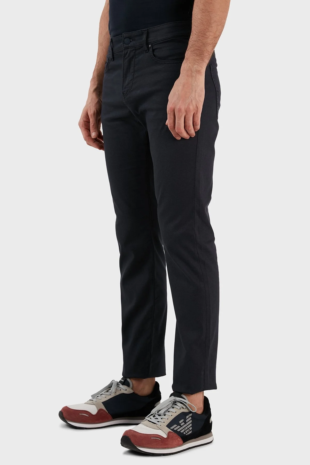 Boss Pamuklu Normal Bel Slim Fit Kısa Paça Jeans Erkek Kot Pantolon 50490526 404 LACİVERT - 4