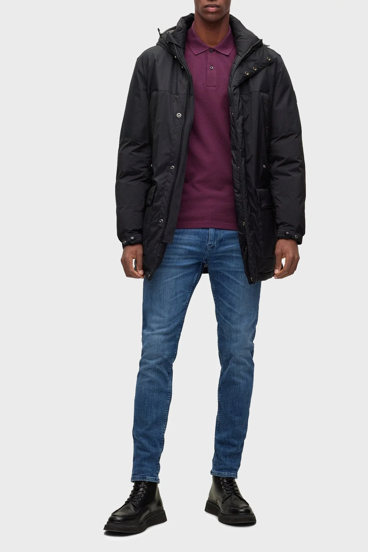 Boss Pamuklu Normal Bel Slim Fit Pantolon Erkek Kot Pantolon 50483899 423 LACİVERT - 2