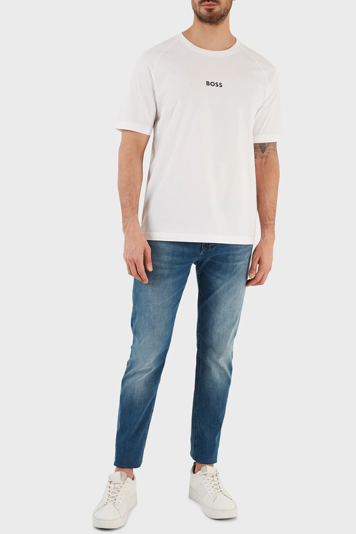 Boss Pamuklu Normal Bel Slim Fit Pantolon Erkek Kot Pantolon 50484271 429 LACİVERT - 1