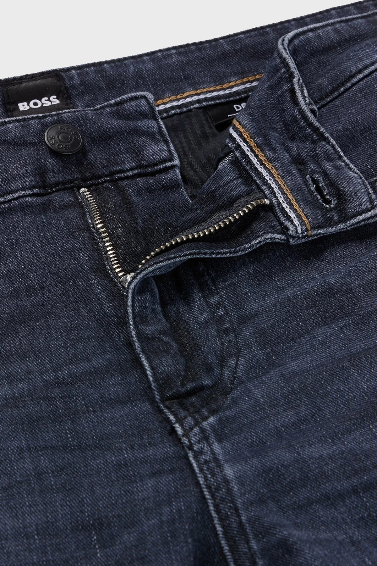 Boss Pamuklu Normal Bel Slim Fit Pantolon Erkek Kot Pantolon 50490987 013 LACİVERT - 5