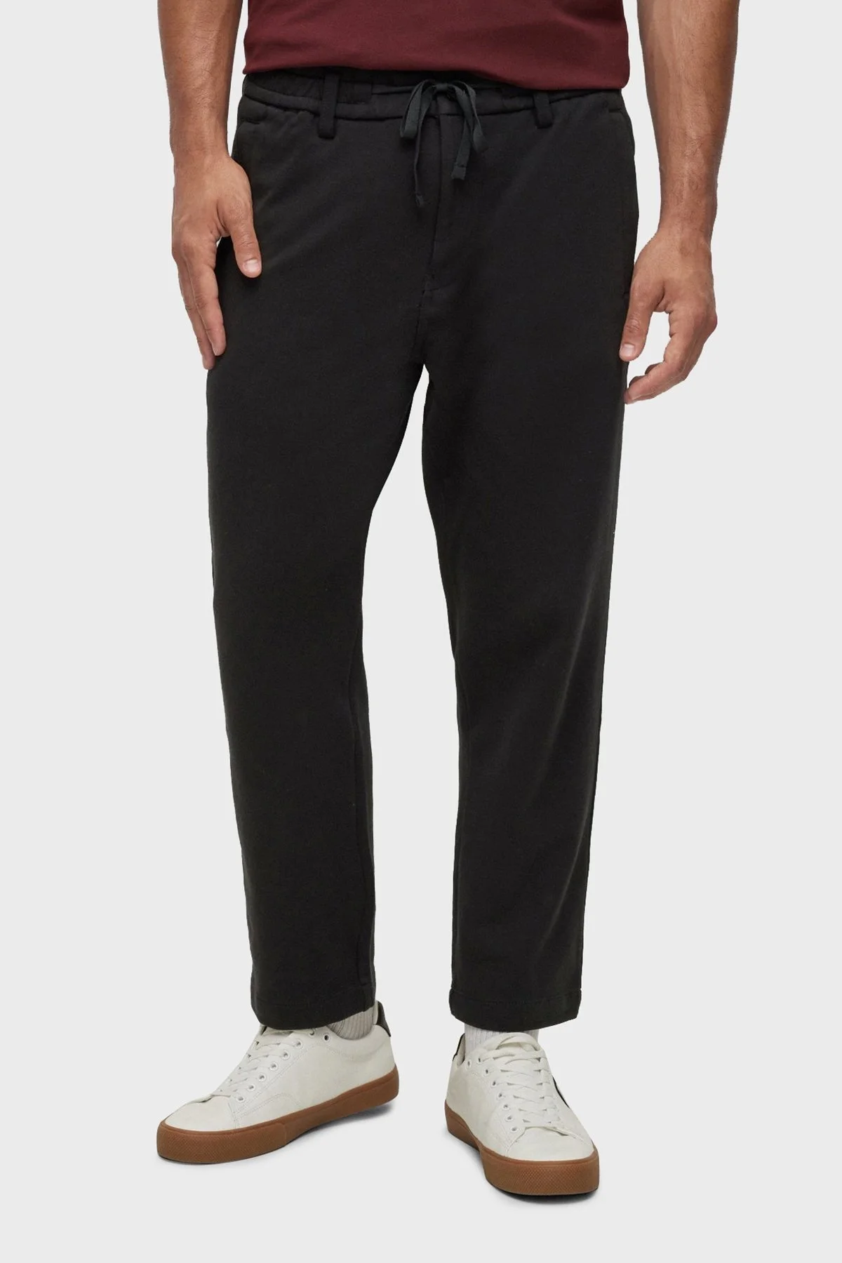 Boss Pamuklu Normal Bel Tapered Fit Chino Erkek Pantolon 50478906 001 SİYAH - 2