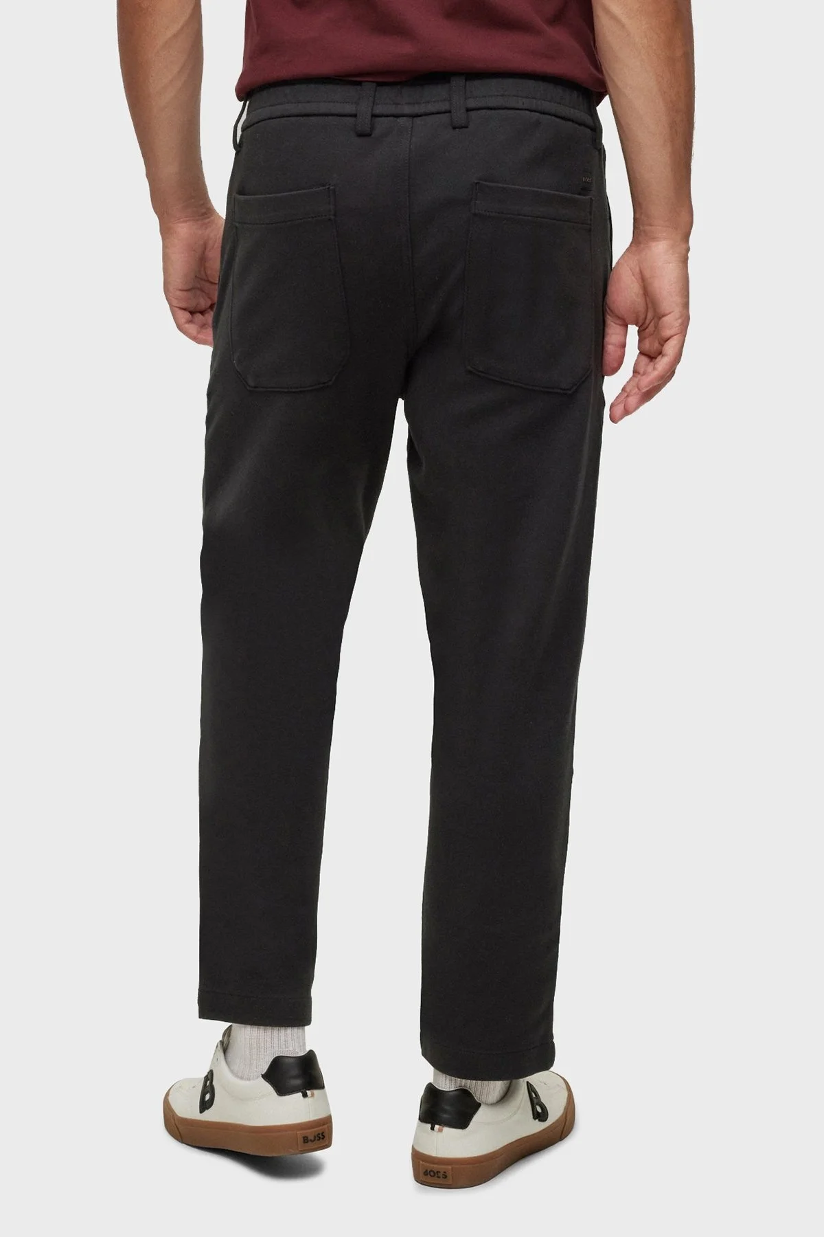 Boss Pamuklu Normal Bel Tapered Fit Chino Erkek Pantolon 50478906 001 SİYAH - 3