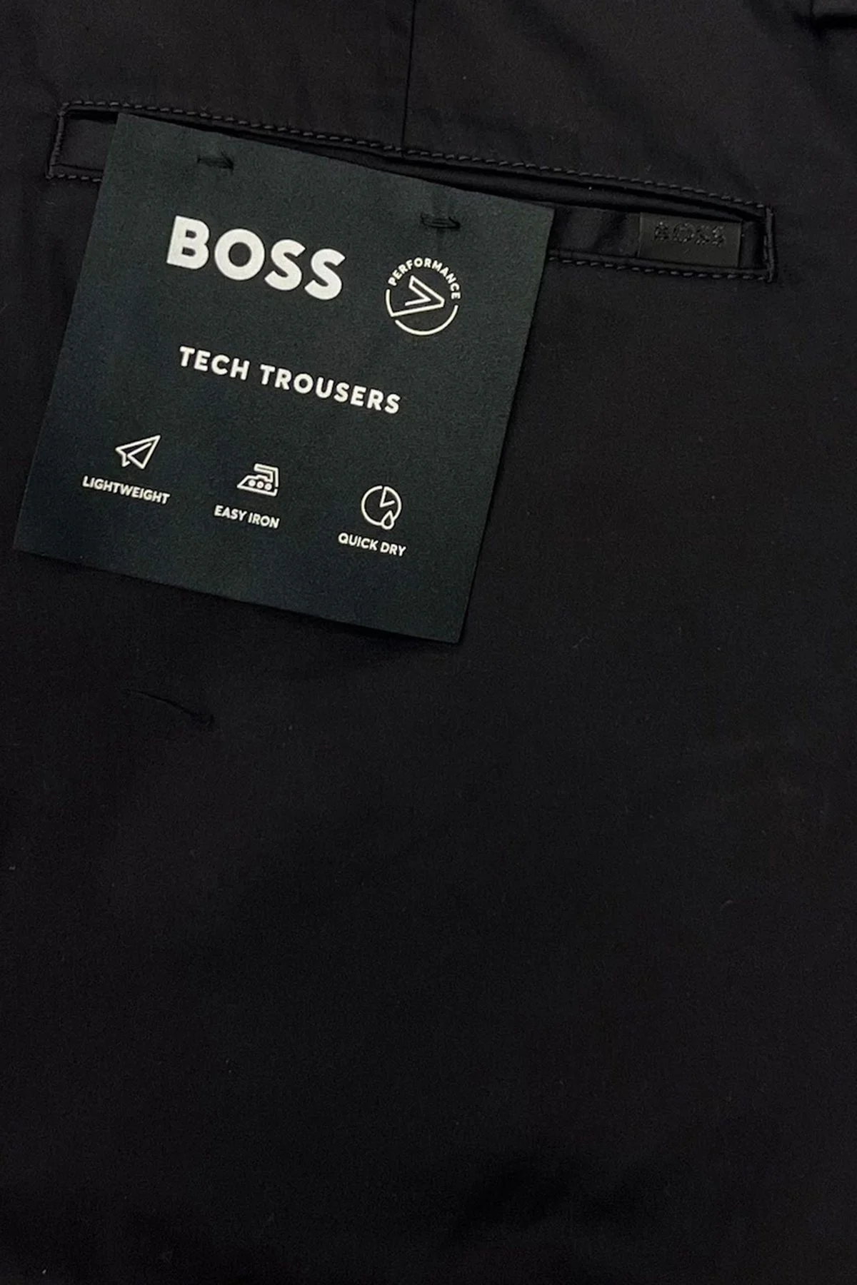 Boss Pamuklu Pilise Detaylı Relaxed Fit Düz Paça Erkek Pantolon 50546925 001 SİYAH - 3
