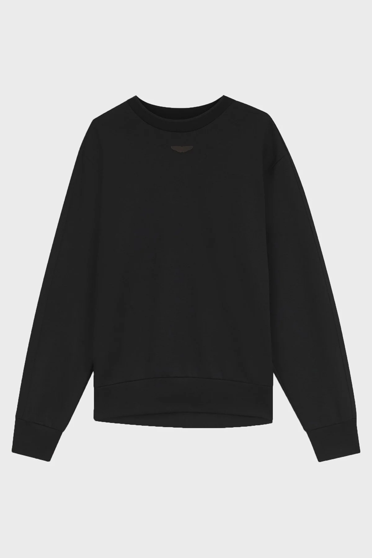 Boss Pamuklu Regular Fit Bisiklet Yaka Erkek Sweat 50565041 001 Siyah - 5