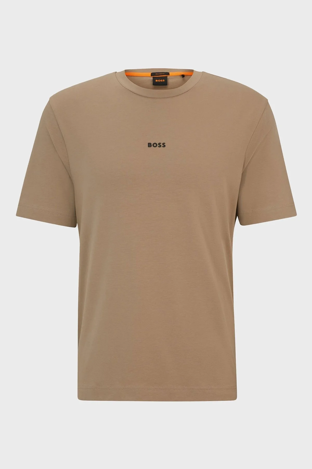 Boss Pamuklu Regular Fit Bisiklet Yaka Erkek T Shirt 50473278 246 SÜTLÜ KAHVE - 5