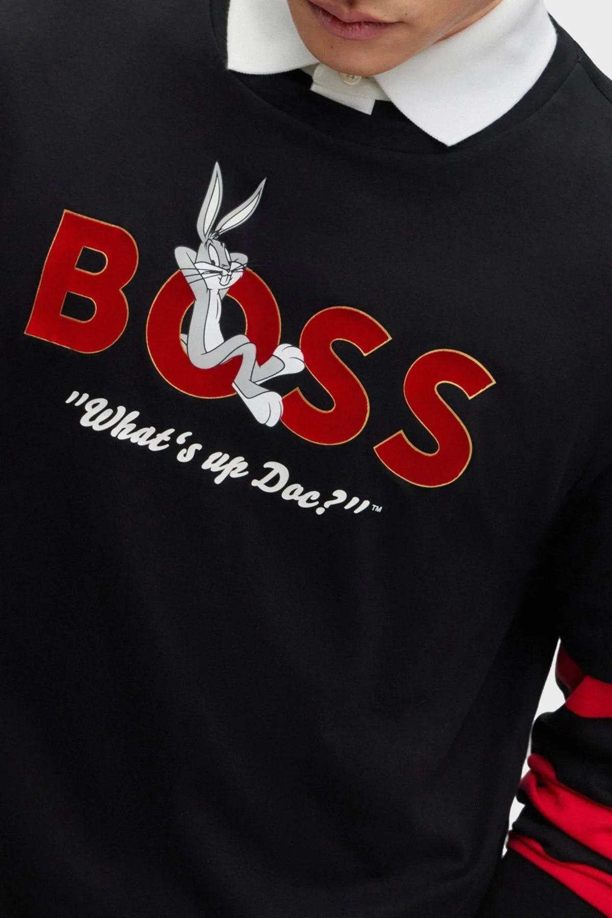 Boss Pamuklu Regular Fit Bisiklet Yaka Erkek T Shirt 50485386 001 SİYAH - 4