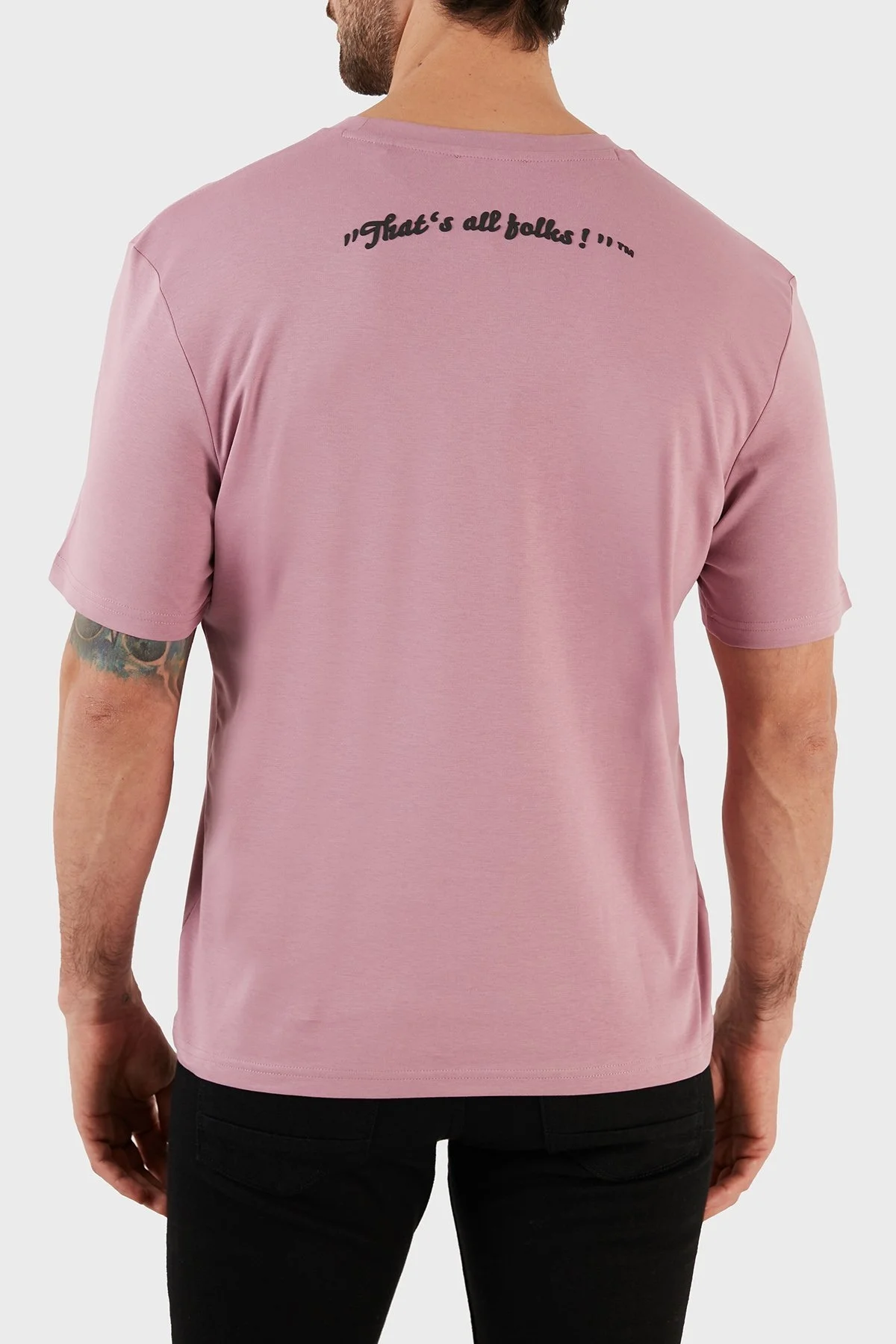 Boss Pamuklu Regular Fit Bisiklet Yaka Erkek T Shirt 50485386 686 GÜL KURUSU - 4