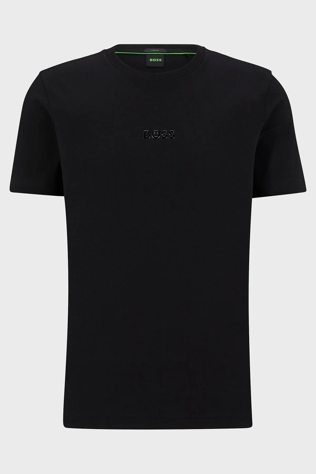 Boss Pamuklu Regular Fit Bisiklet Yaka Erkek T Shirt 50488794 001 SİYAH - 5