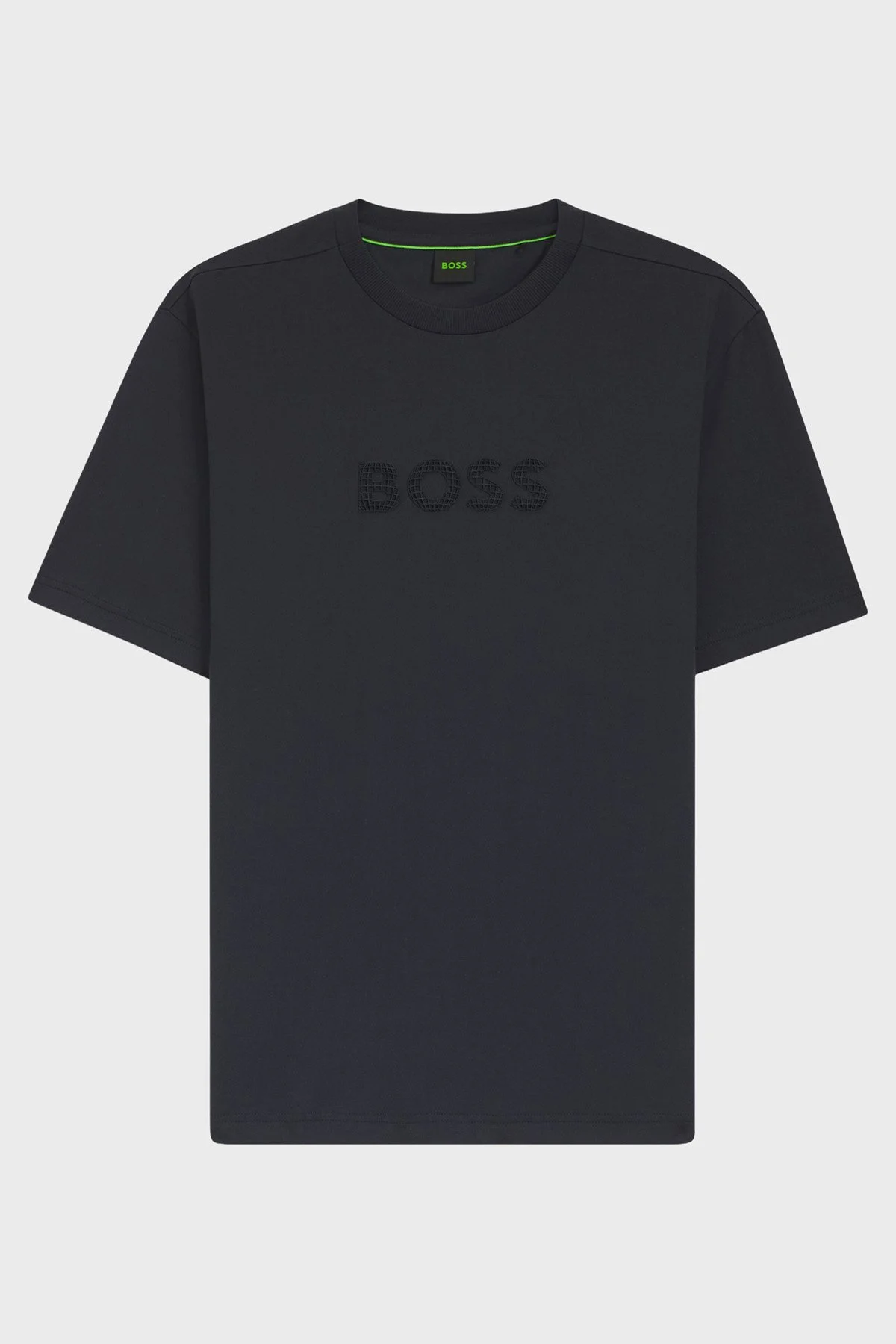 Boss Pamuklu Regular Fit Bisiklet Yaka Erkek T Shirt 50559361 402 LACİVERT - 5