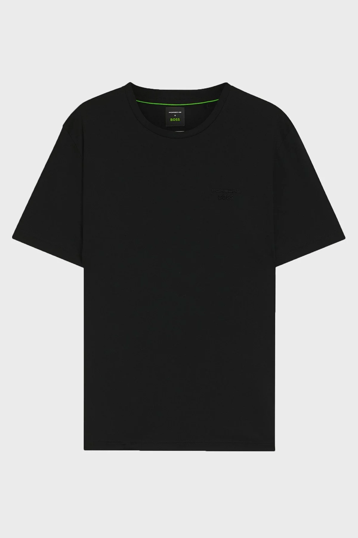 Boss Pamuklu Regular Fit Bisiklet Yaka Erkek T Shirt 50562696 001 SİYAH - 5