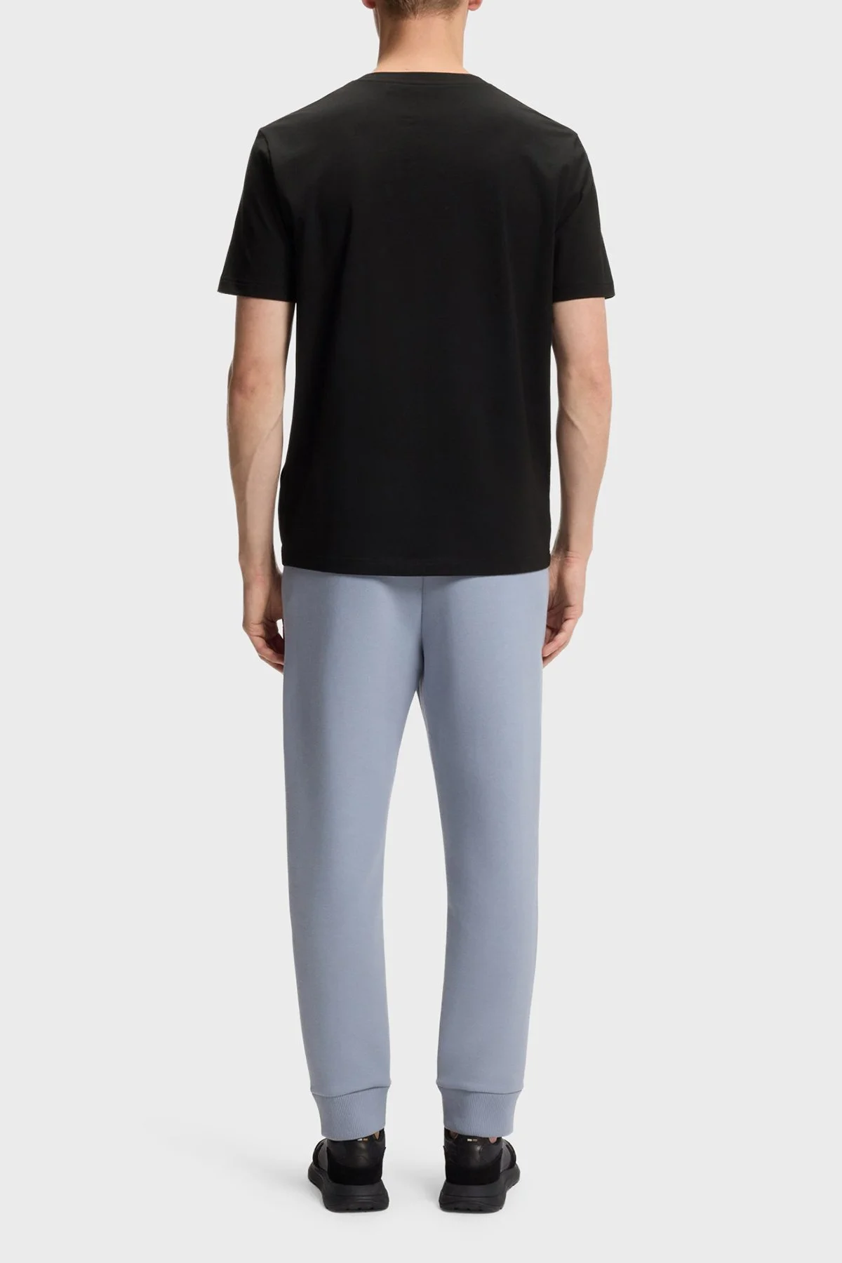 Boss Pamuklu Regular Fit Bisiklet Yaka Erkek T Shirt 50566853 001 Siyah - 3