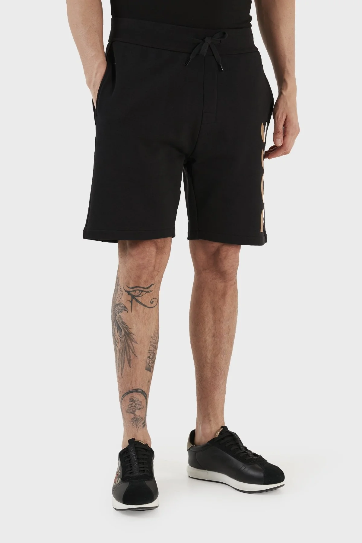 Boss Pamuklu Regular Fit Cepli Erkek Short 50492354 001 SİYAH - 4