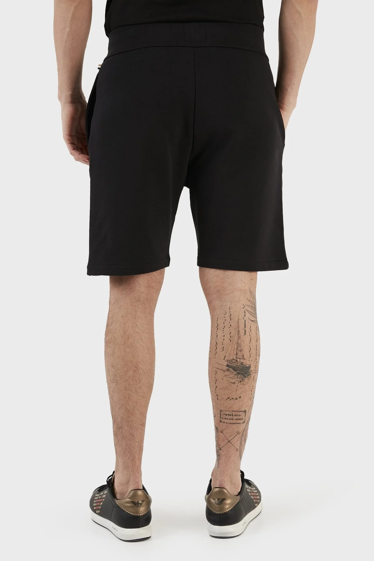 Boss Pamuklu Regular Fit Cepli Erkek Short 50492354 001 SİYAH - 6