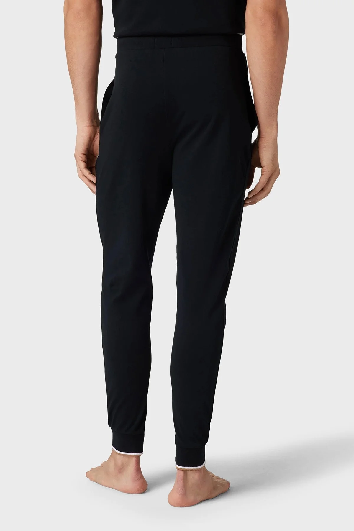 Boss Pamuklu Regular Fit Cepli Jogger Spor Erkek Pantolon 50496107 001 SİYAH - 3