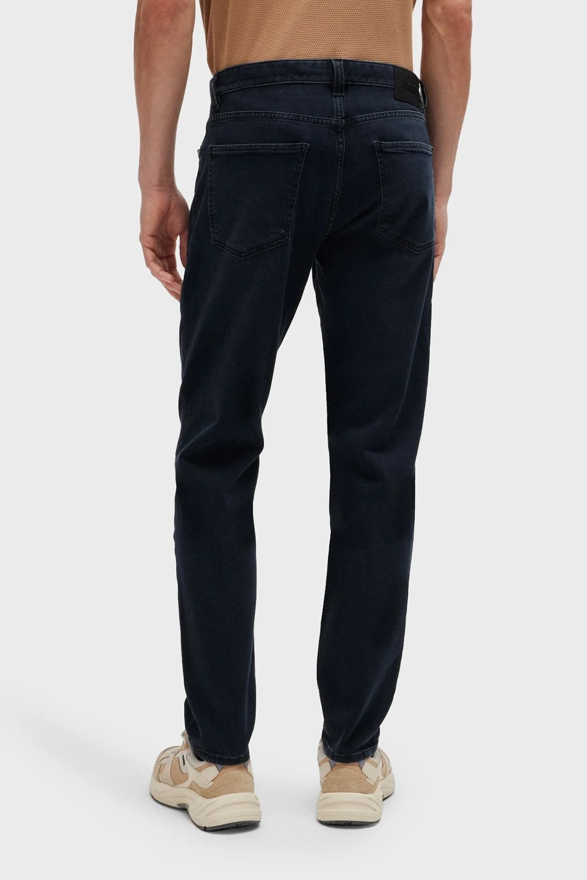 Boss Pamuklu Regular Fit Dar Paça Jeans Erkek Kot Pantolon 50522489 405 LACİVERT - 3