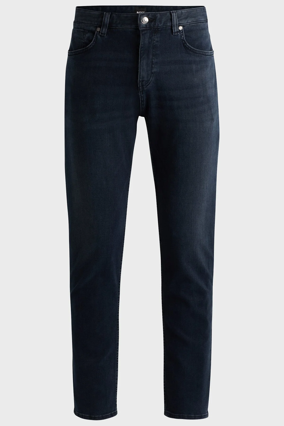 Boss Pamuklu Regular Fit Dar Paça Jeans Erkek Kot Pantolon 50522489 405 LACİVERT - 6