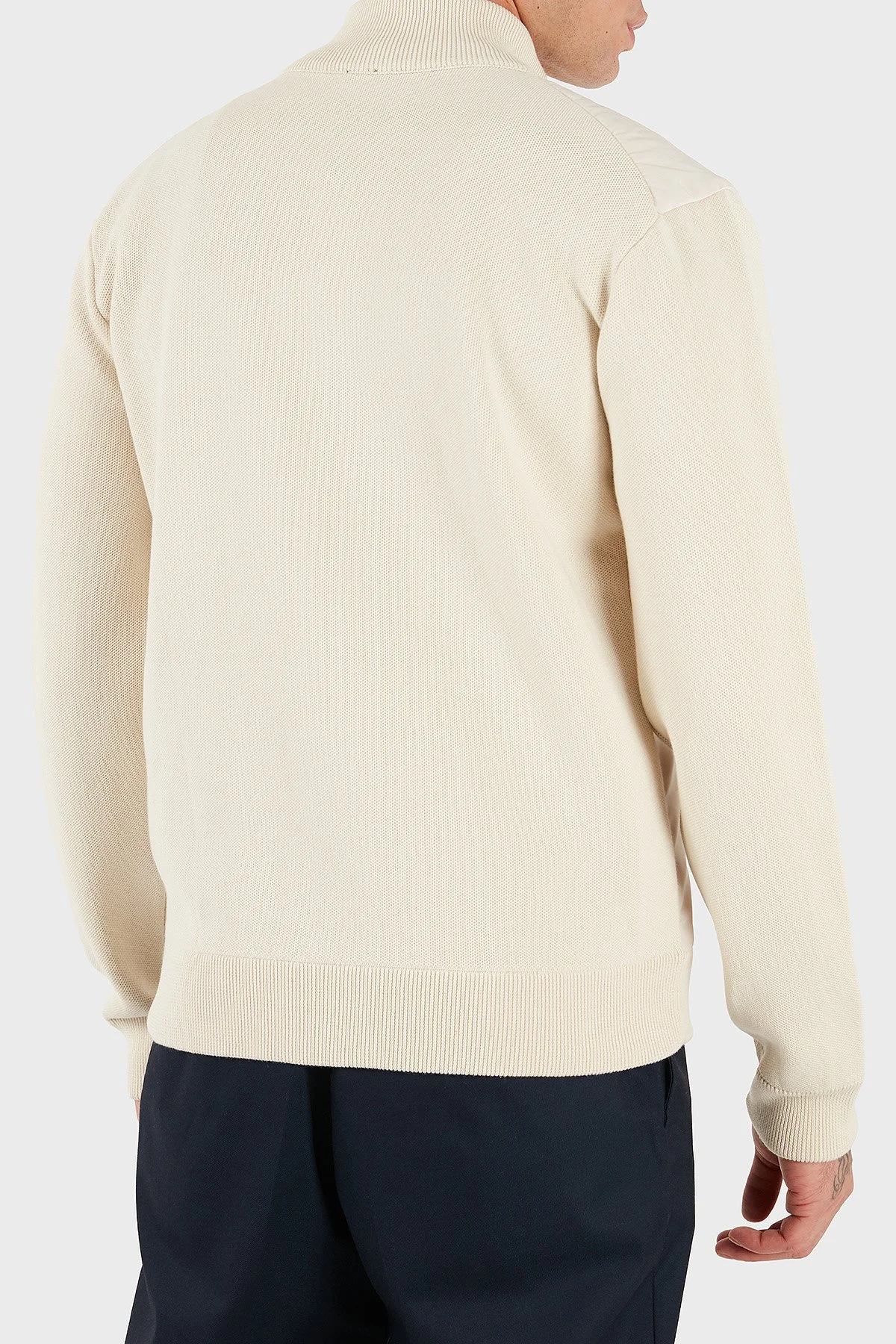 Boss Pamuklu Regular Fit Dik Yaka Logolu Erkek Ceket 50560875 131 BEJ - 3