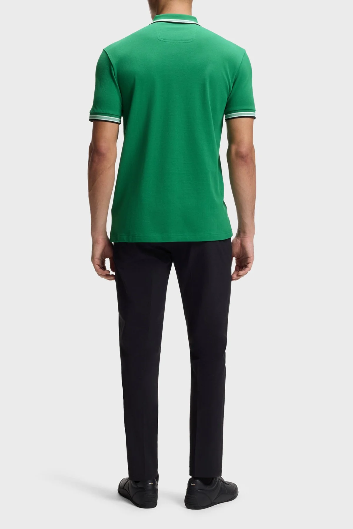 Boss Pamuklu Regular Fit Düğmeli Erkek Polo 50469055 320 YEŞİL - 3