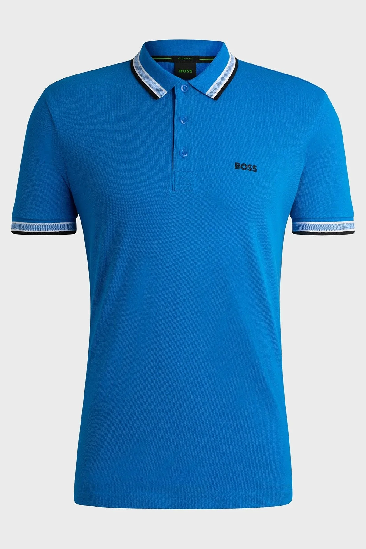 Boss Pamuklu Regular Fit Düğmeli Erkek Polo Yaka T Shirt 50469055 424 SAKS - 5