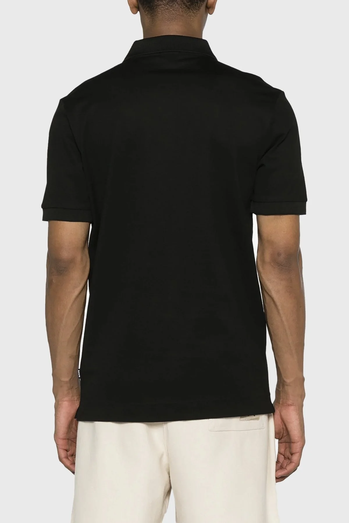 Boss Pamuklu Regular Fit Düğmeli Erkek Polo Yaka T Shirt 50504558 001 SİYAH - 3