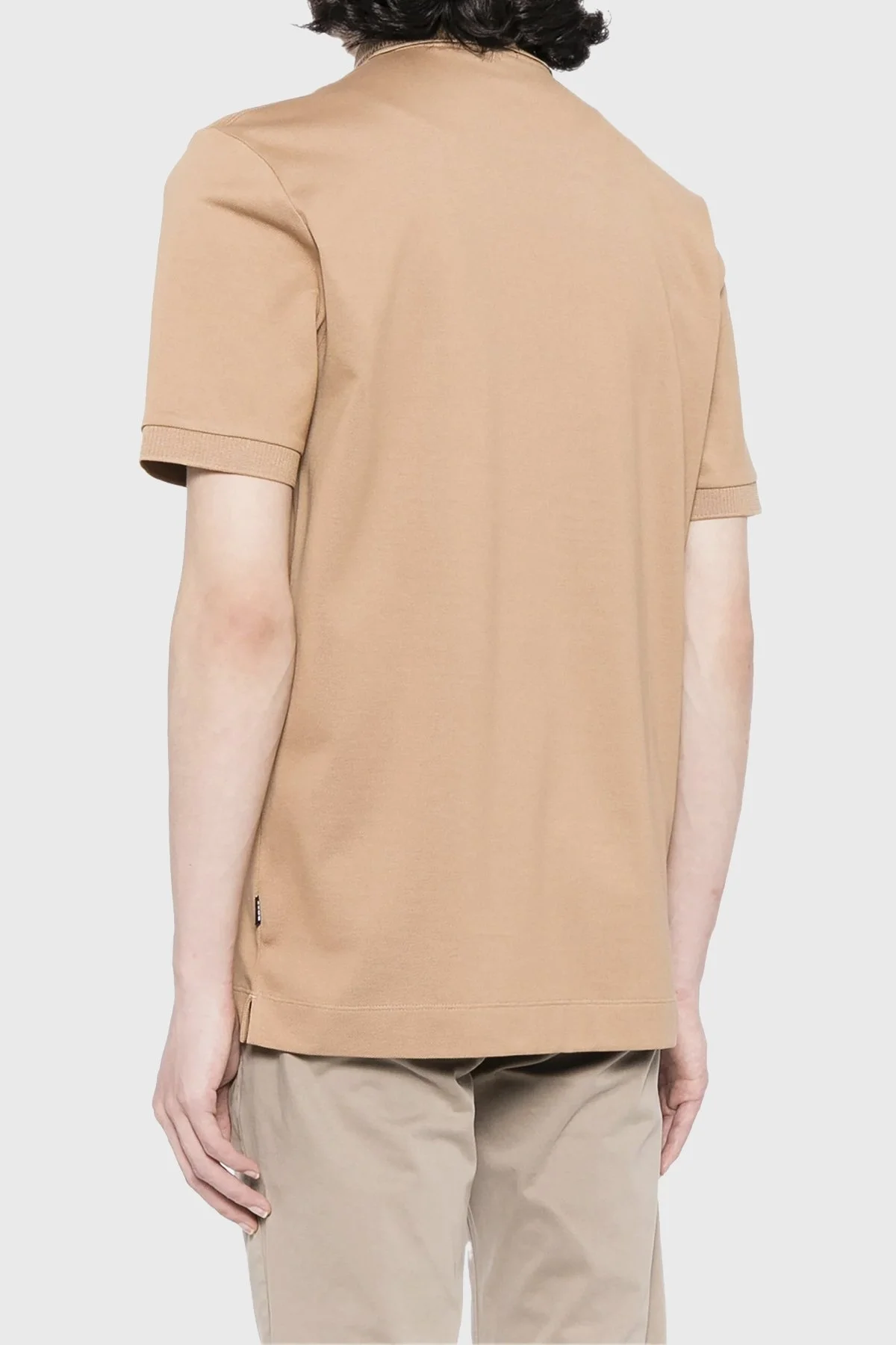 Boss Pamuklu Regular Fit Düğmeli Erkek Polo Yaka T Shirt 50504558 260 KAHVE - 2