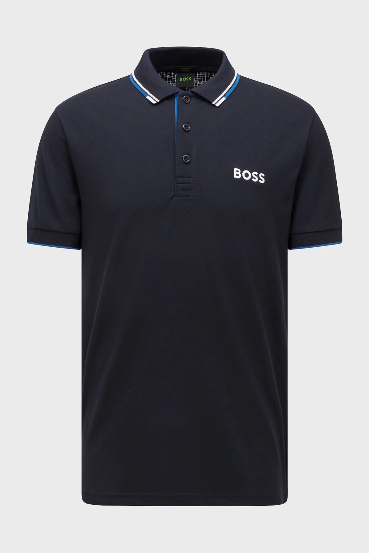 Boss Pamuklu Regular Fit Düğmeli Polo T Shirt Erkek Polo Yaka T Shirt 50469102 402 LACİVERT - 5